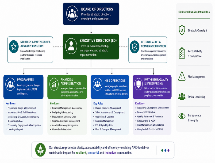 APID organizational structure